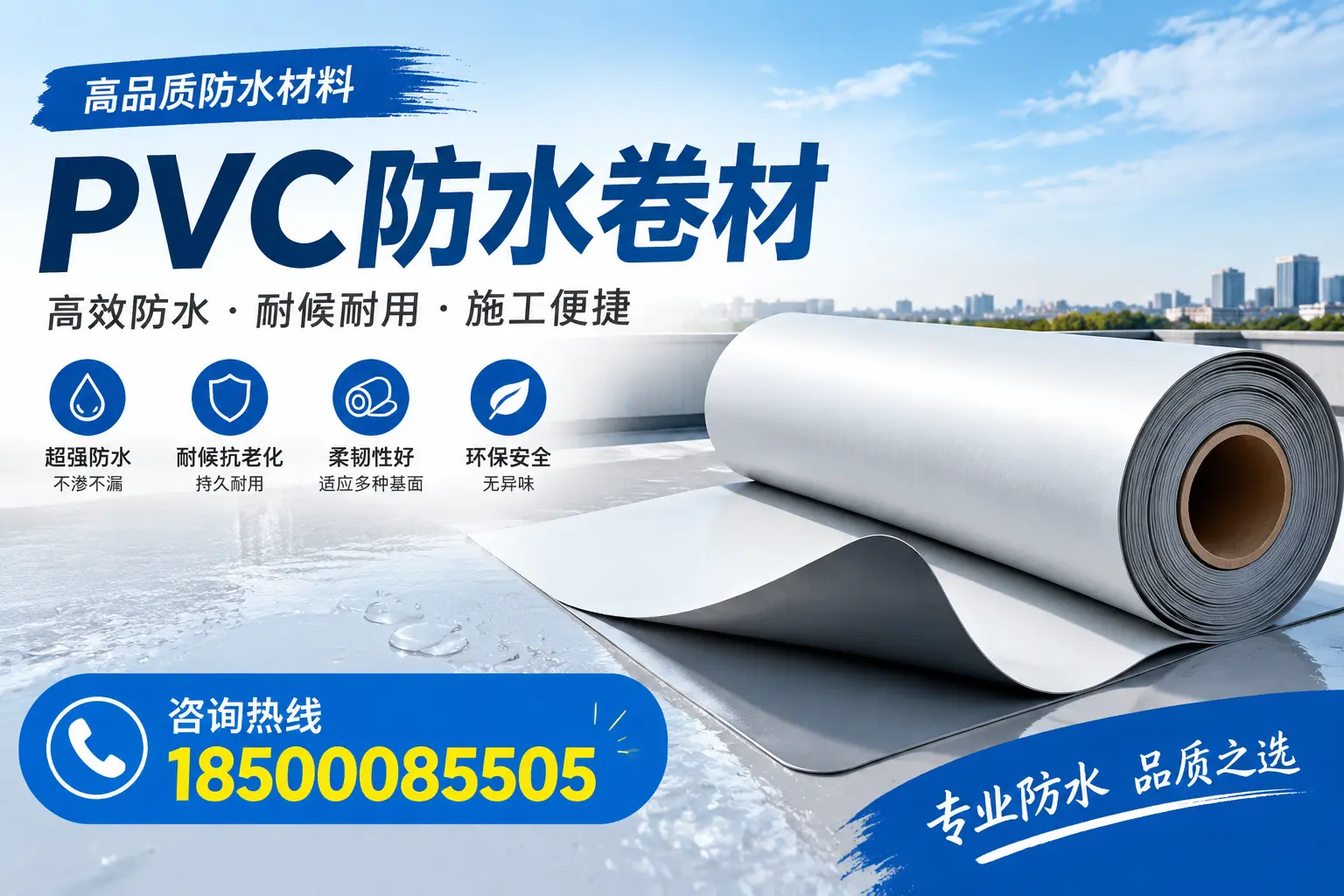 如何在兴安选择合适的pvc防水卷材